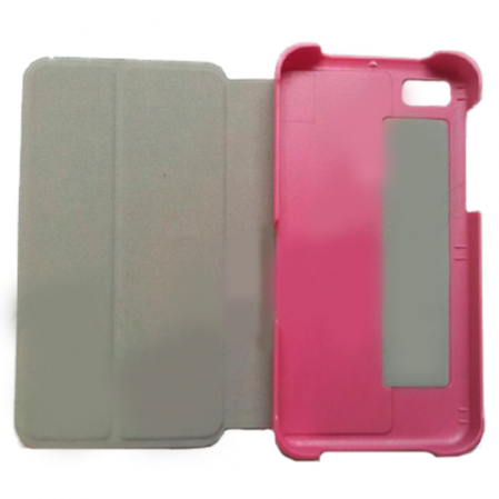 Funda Tipo Libro con Soporte Blackberry Z10 Rosa