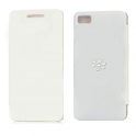 Funda Tipo Libro Flip Case Blackberry Z10 Blanca