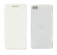Funda Tipo Libro Flip Case Blackberry Z10 Blanca