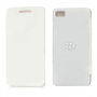 Funda Tipo Libro Flip Case Blackberry Z10 Blanca