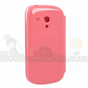 Funda Tipo Libro Flip Cover Samsung S3 Mini i8190 Rosa