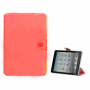 Funda Tipo Libro Grain Line con Soporte iPad Mini Roja