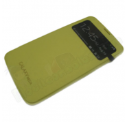 Funda Tipo Libro S-View Samsung Galaxy Mega 6.3 i9200 Amarilla