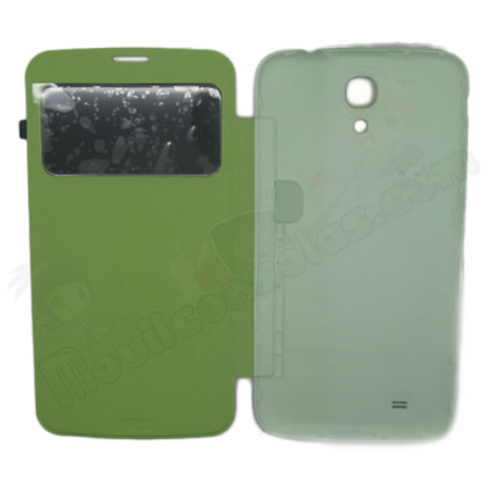 Funda Tipo Libro S-View Samsung Galaxy Mega 6.3 i9200 Verde