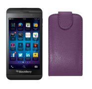 Funda Vertical Blackberry Z10 Morado