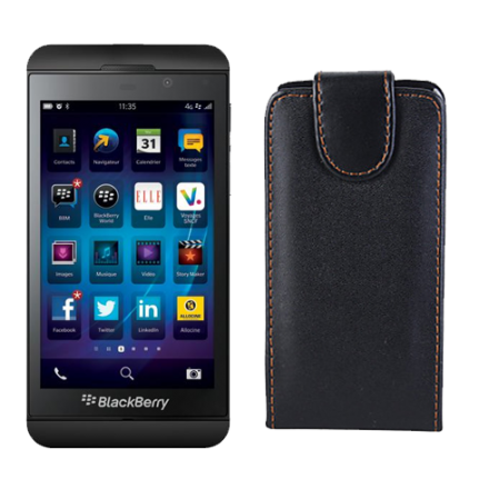 Funda Vertical Blackberry Z10 Negro