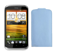 Funda Vertical Htc Desire X T328E Celeste