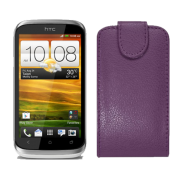 Funda Vertical Htc Desire X T328E Morado