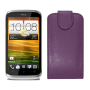Funda Vertical Htc Desire X T328E Morado