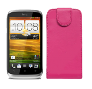 Funda Vertical Htc Desire X T328E Rosa Fucsia