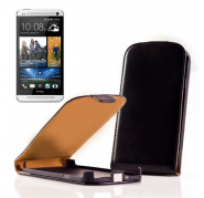 Funda Vertical Htc One (M7) Negra