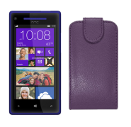 Funda Vertical Htc Windows Phone 8X Morada