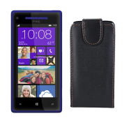 Funda Vertical Htc Windows Phone 8X Negra