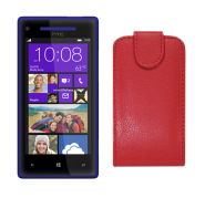Funda Vertical Htc Windows Phone 8X Roja