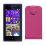 Funda Vertical Htc Windows Phone 8X Rosa Fucsia