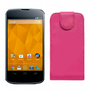 Funda Vertical LG Google Nexus 4 E960 Rosa Funda Vertical LG Google Nexus 4 E960 Rosa