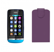 Funda Vertical Nokia Asha 311 Morado