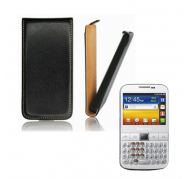 Funda Vertical Samsung b5510 Galaxy Y Pro Negra