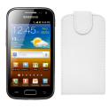 Funda Vertical Samsung Galaxy Ace 2 i8160 Blanca