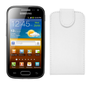 Funda Vertical Samsung Galaxy Ace 2 i8160 Blanca