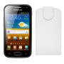 Funda Vertical Samsung Galaxy Ace 2 i8160 Blanca