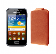 Funda Vertical Samsung Galaxy Ace Plus S7500 Naranja