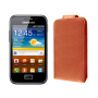 Funda Vertical Samsung Galaxy Ace Plus S7500 Naranja