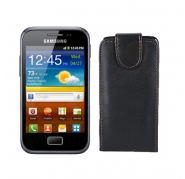 Funda Vertical Samsung Galaxy Ace Plus S7500 Negro