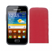 Funda Vertical Samsung Galaxy Ace Plus S7500 Rosa Carmesi
