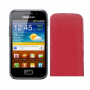 Funda Vertical Samsung Galaxy Ace Plus S7500 Rosa Carmesi
