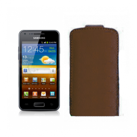 Funda Vertical Samsung Galaxy Advance i9070 Marron