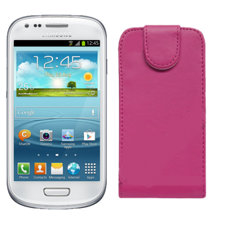 Funda Vertical Samsung Galaxy S3 Mini i8190 Rosa