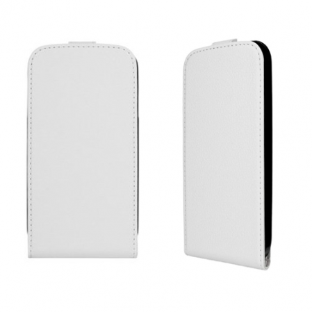 Funda Vertical Samsung Galaxy S4 i9500/I9505 Blanca