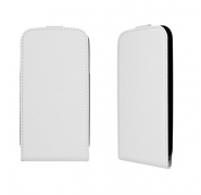 Funda Vertical Samsung Galaxy S4 Mini i9190 / i9195 Blanca
