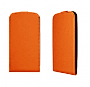 Funda Vertical Samsung Galaxy S4 Mini i9190 / i9195 Naranja