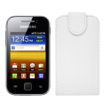 Funda Vertical Samsung Galaxy Y S5360 Blanca