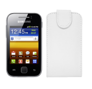 Funda Vertical Samsung Galaxy Y S5360 Blanca
