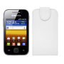 Funda Vertical Samsung Galaxy Y S5360 Blanca