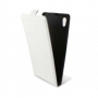 Funda Vertical Slim HTC ONE V Blanca