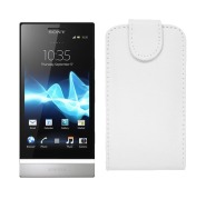 Funda Vertical Sony Xperia P LT22i Blanco Funda Vertical Sony Xperia P LT22i Blanco