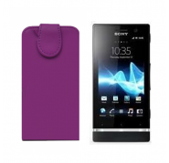 Funda Vertical Sony Xperia P LT22i Morado Funda Vertical Sony Xperia P LT22i Morado