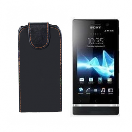 Funda Vertical Sony Xperia P LT22i Negra