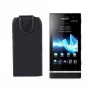 Funda Vertical Sony Xperia P LT22i Negra