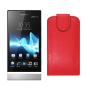 Funda Vertical Sony Xperia P LT22i Rojo