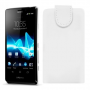 Funda Vertical Sony Xperia T LT30P Blanco
