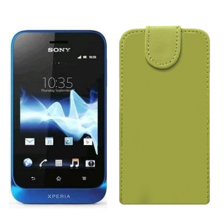Funda Vertical Sony Xperia Tipo ST21i Verde
