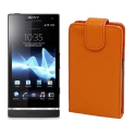Funda Vertical Sonyericsson Xperia S (LT26i) Naranja