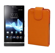 Funda Vertical Sonyericsson Xperia S (LT26i) Naranja
