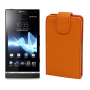 Funda Vertical Sonyericsson Xperia S (LT26i) Naranja