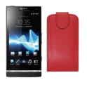Funda Vertical Sonyericsson Xperia S (LT26i) Roja